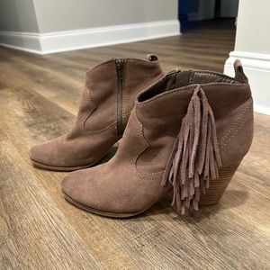 Steve Madden Suede Western Booties